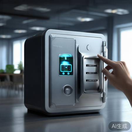 永发保险柜，指纹、密码、卡片三