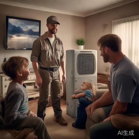 空调维修暖人心