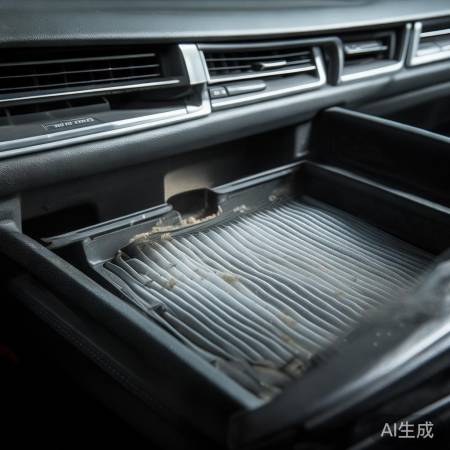 检查空调滤芯，及时更换