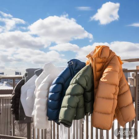 通风晾羽绒服，防晒又保暖