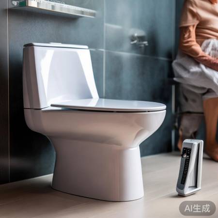 智能马桶遥控，贴心方便。