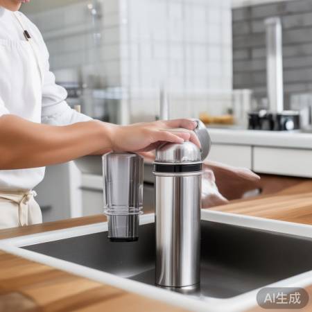 更换滤芯，手部清洁，防细菌入侵