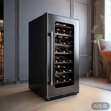 入门级酒柜，小容量，基础功能。