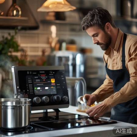 TCL集成灶：自动烹饪，一键清