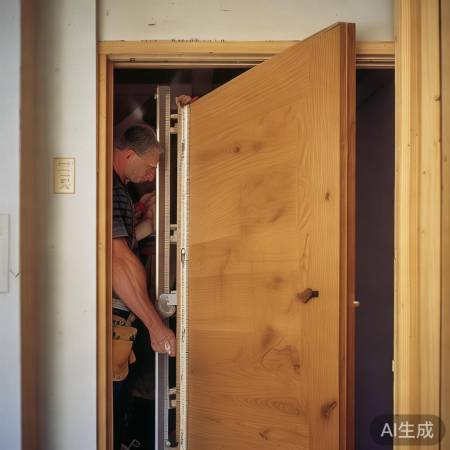 门框安装关键，方向错尴尬