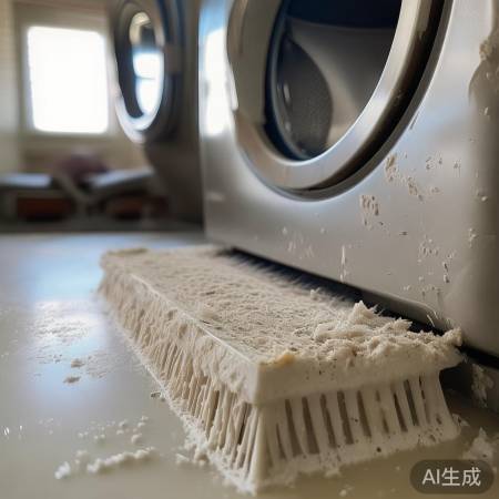洗衣机肥皂刷清洁，保障洗衣效果