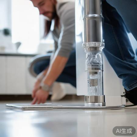 “检水管，除噪音，敲打畅通路。