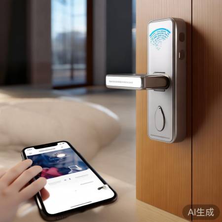 “指纹锁遥控，WiFi连家，手