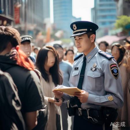 韩国警方维护游客权益