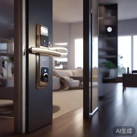 智能锁防盗门，安全便捷