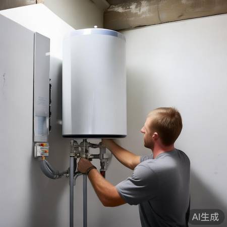 固定热水器完成