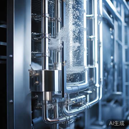 壁挂炉换热器，燃气燃烧加热水。