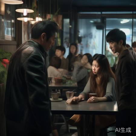 韩国咖啡馆女生遭言语骚扰