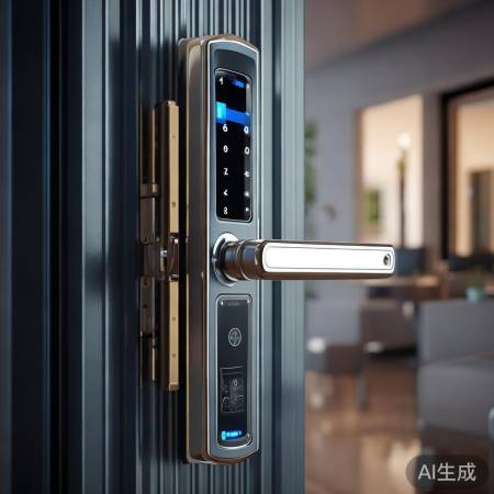 智能锁多重防护，安全防盗保家宅
