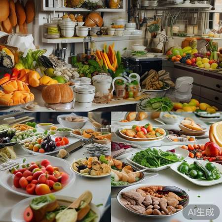 食物摆放要通风