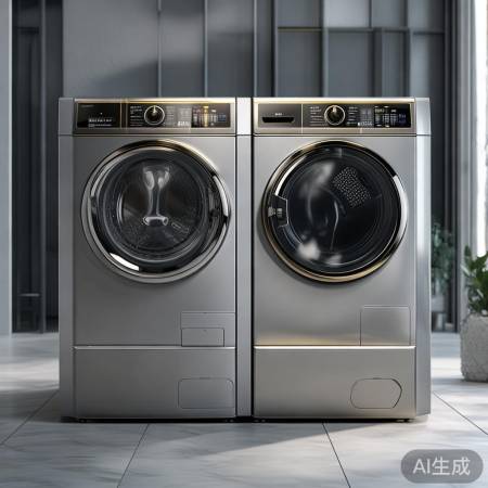 高端洗衣机烘干机，大容量多功能