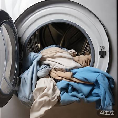 衣物分布不均影响脱水