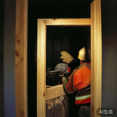 门框过窄，需切割调整