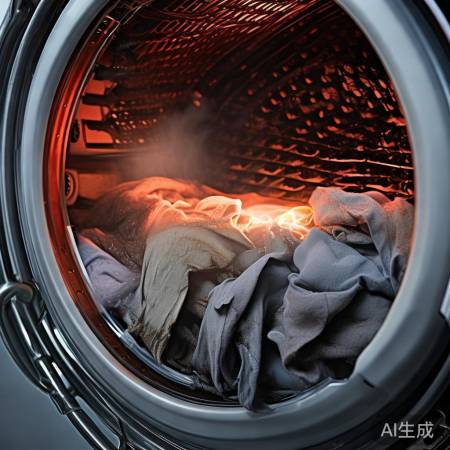 洗衣机烘道过热故障