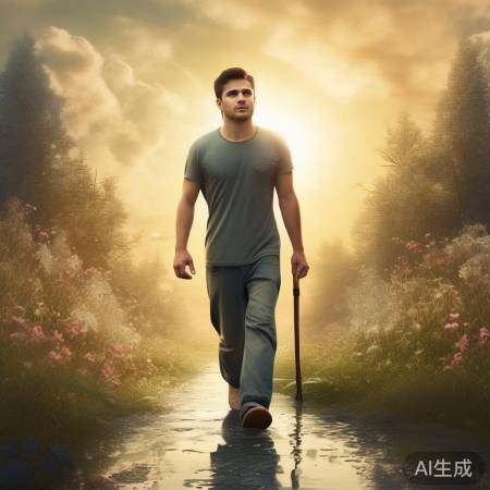 小张康复，心态积极