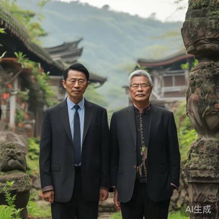 连氏兄弟漳州祭祖