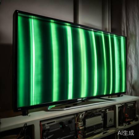 电视竖绿线原因分析