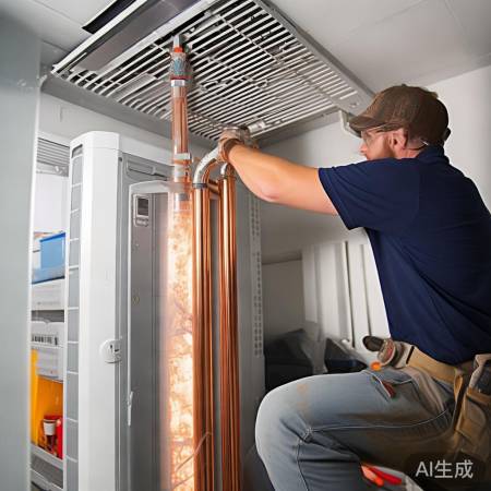 水管连接，保温防热损