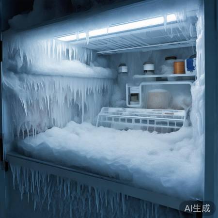 冷冻抽屉冰层厚原因