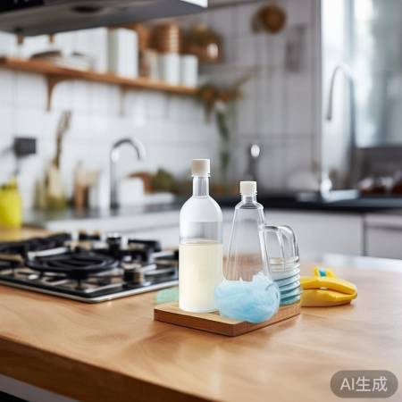 “白醋水垢清洗神器”