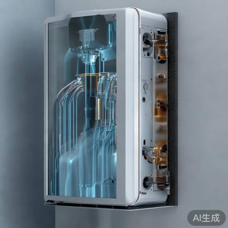 壁挂炉氮气充足，燃烧更净。