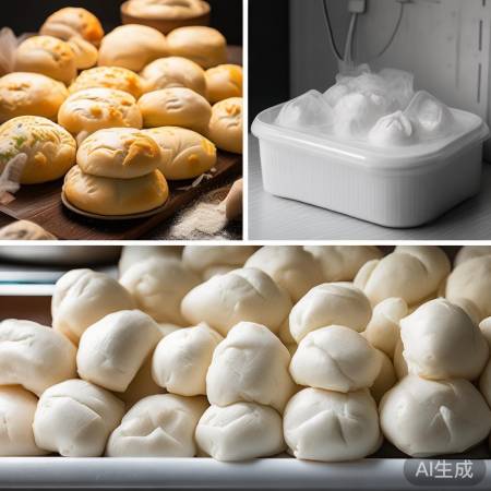 手工馒头保质短，潮湿易变质
