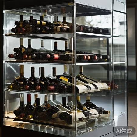 酒柜灵魂：透明玻璃隔板