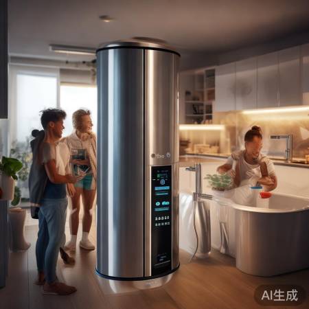 格兰仕智能热水器，预约洗澡，方