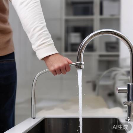 调整水压，观察水压恢复