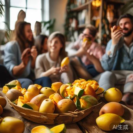 生芒果冷藏口感差，新鲜食用更佳