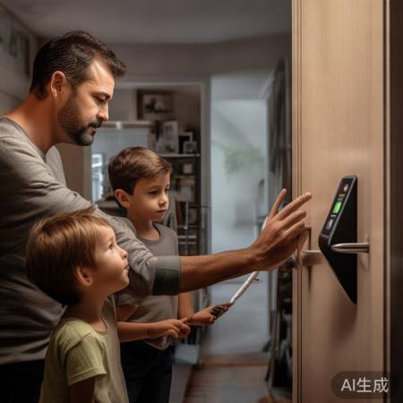 指纹锁设置小贴士：清洁指纹头，