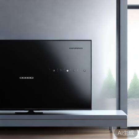 OPPO电视背极简logo按键