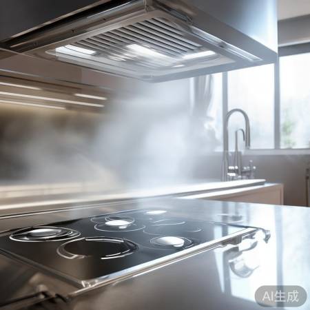确保通风，集成灶烹饪无忧