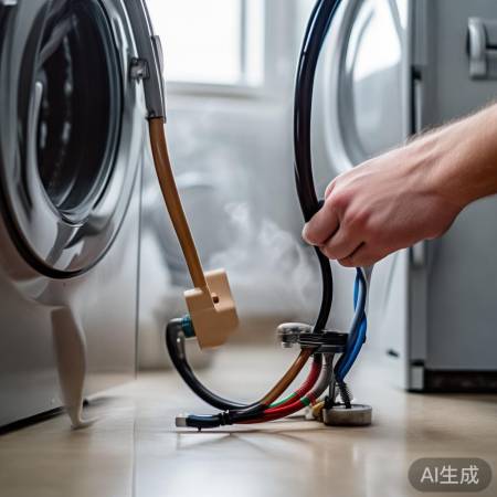 断电松螺丝，识别三色线