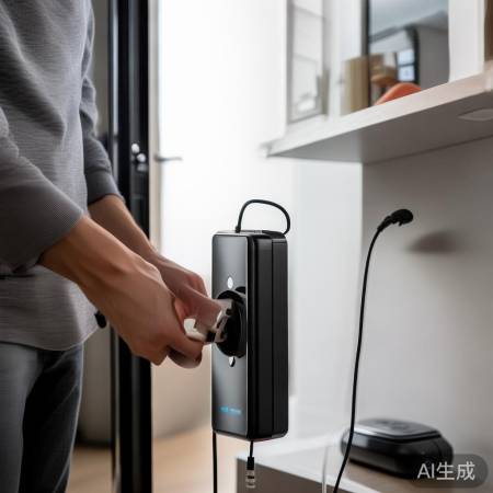 门锁接电源，联网完成。