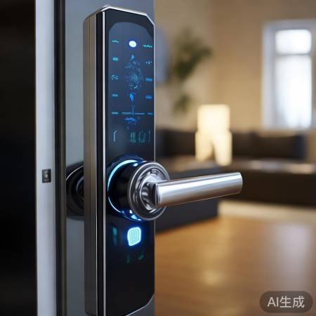 门锁指纹语音添加，家人访客轻松