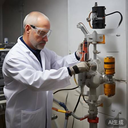 安全换阀，严把细节。