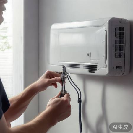 连接电源，检查牢固