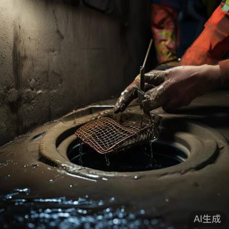 拆过滤网，洗地漏。