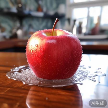 “盐水泡苹果，洗净杀菌”