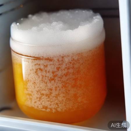 蜂蜜低温结霜