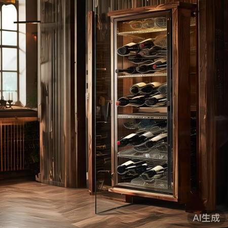 酒柜材质多样，随心选。