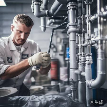 安装完毕，检查水管连接是否牢固