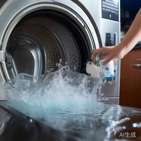 洗衣机清洁，消毒除噪。