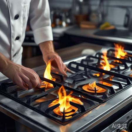 燃气压力不足，火力不足检查管道